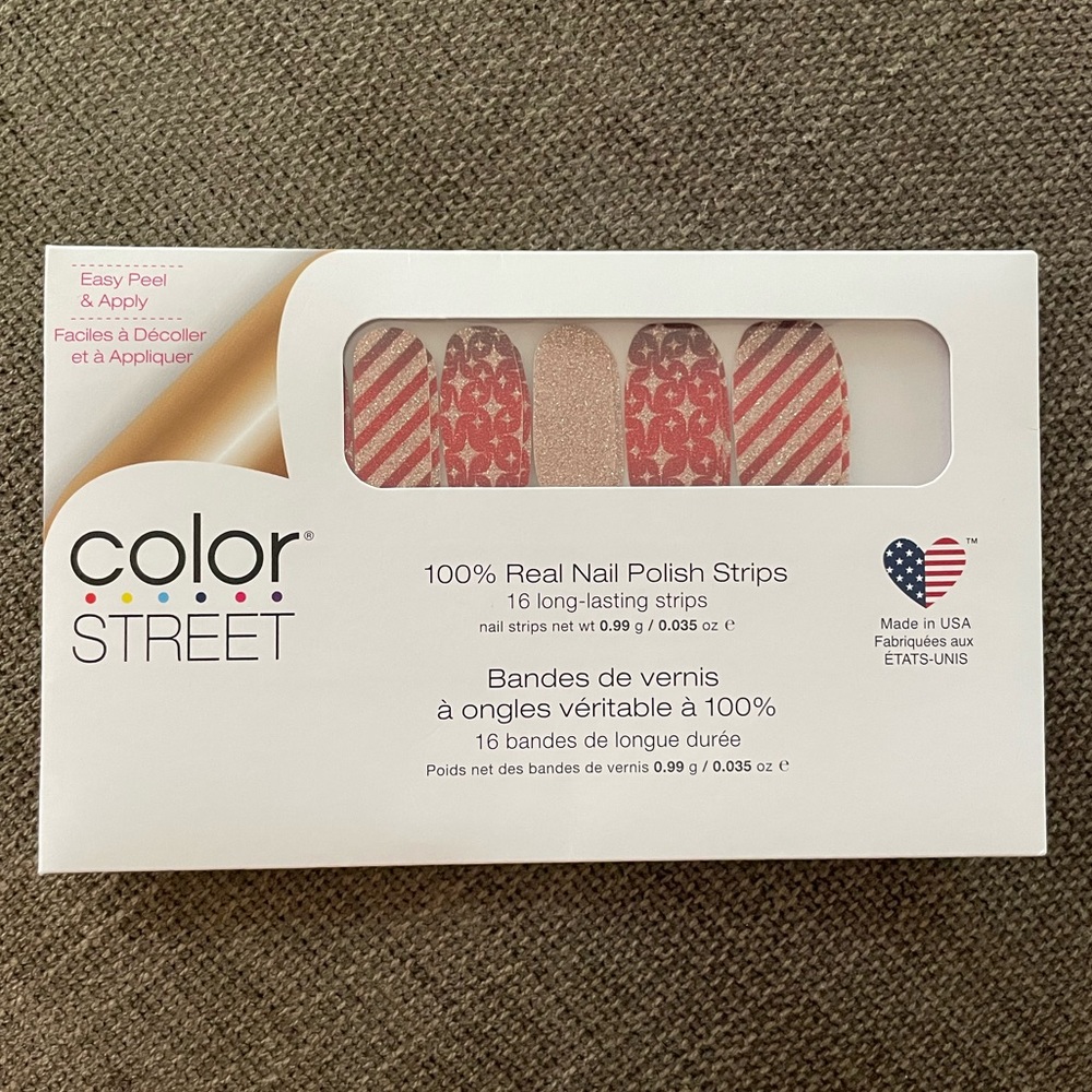 ColorStreet RETIRED SHADE Wrap It Up holiday manicure nail wraps